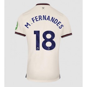 West Ham United Mateus Fernandes #18 Borta Kläder 2025-26 Kortärmad